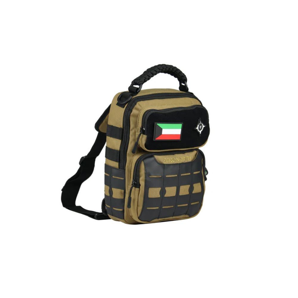 Zero North Sling Bag - Khaki, Sling Bag, - Outdoor Kuwait