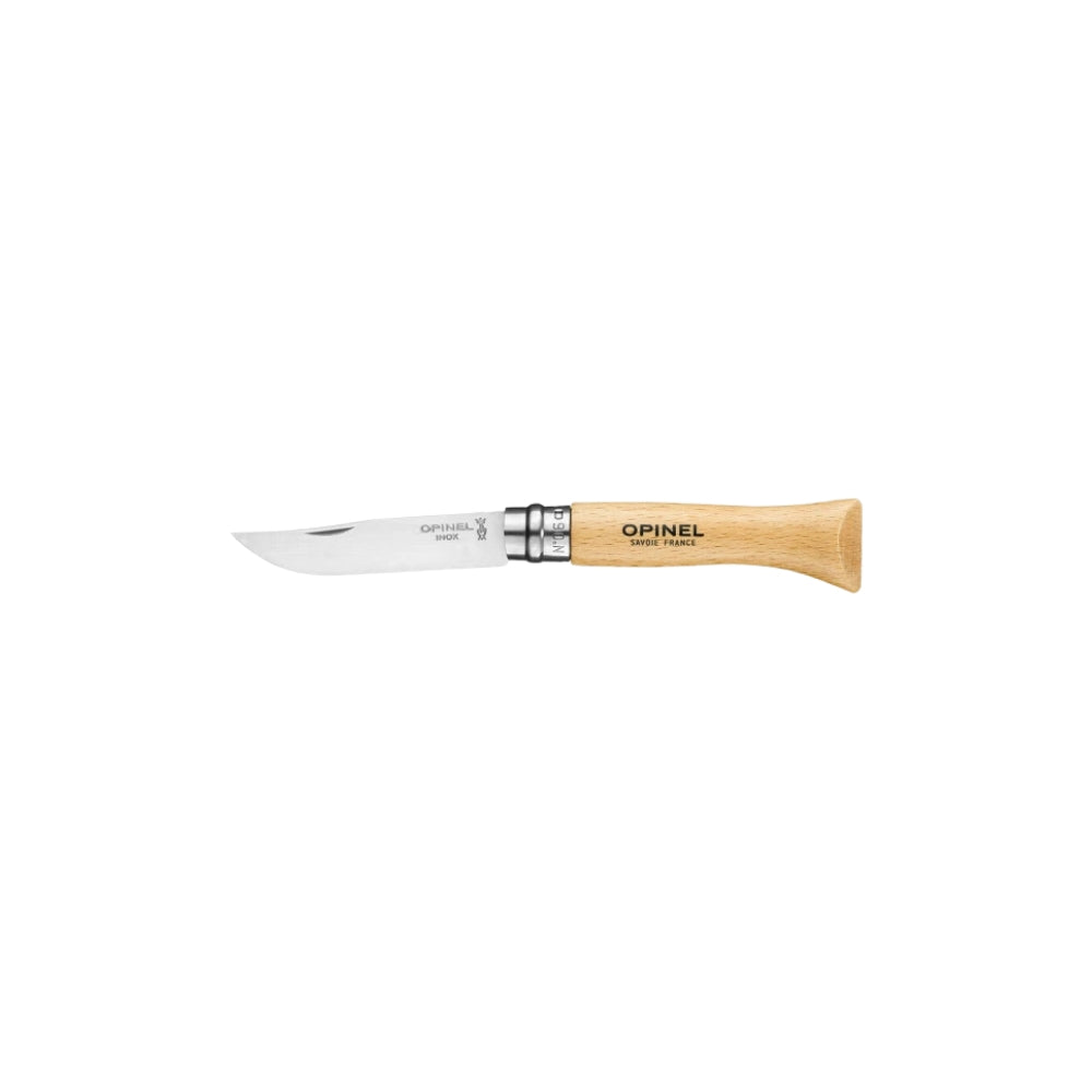 Opinel Trad. Classique N06 Beech Stainless Steel, Knives, - Outdoor Kuwait