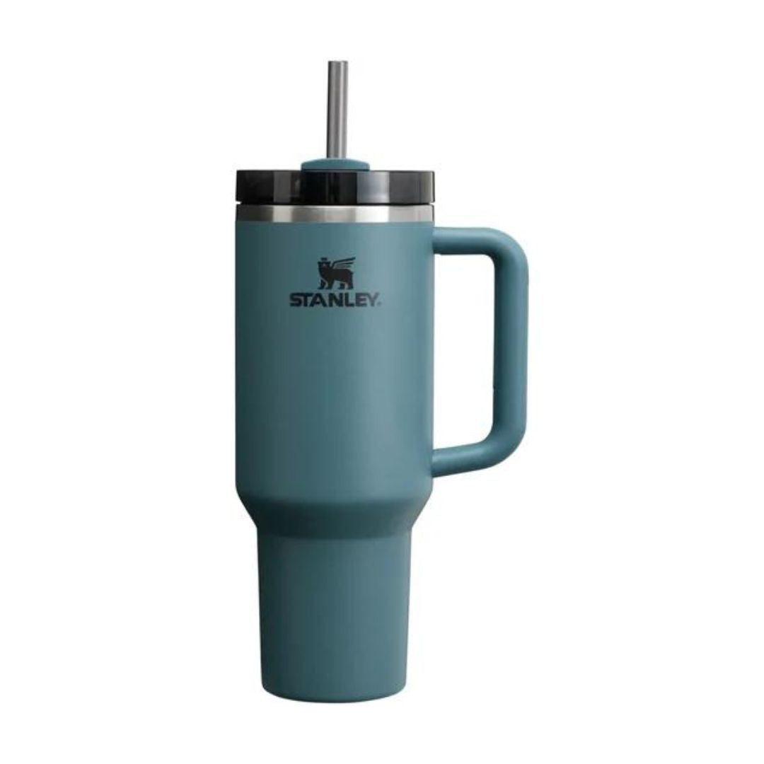 STANLEY QUENCHER H2.0 FLOWSTATE™ TUMBLER | 1.2L | 40 oz, Water Bottles, Blue Spruce - Outdoor Kuwait