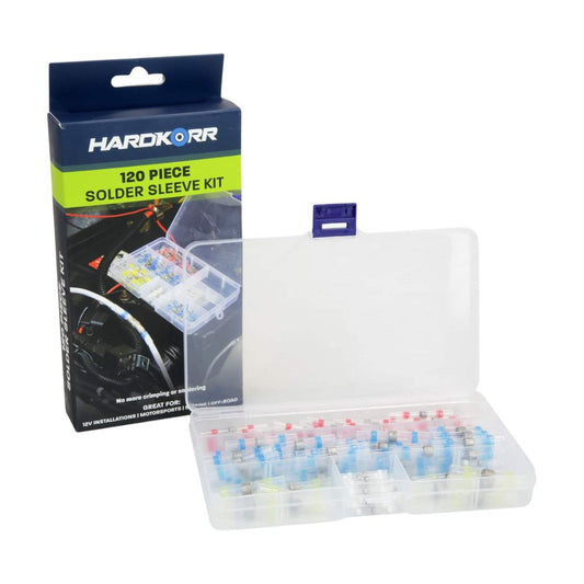 Hardkorr Heat-Activated Solder Sleeve Kit (120 PCS), Solder Sleeve Kit,    - Outdoor Kuwait
