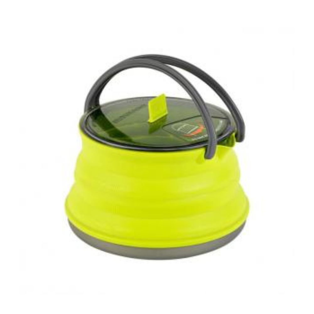 SEA TO SUMMIT X-KETTLE COLLAPSIBLE 1.3 LIGHTWEIGHT KETTLE - LIME, Kettle, - Outdoor Kuwait