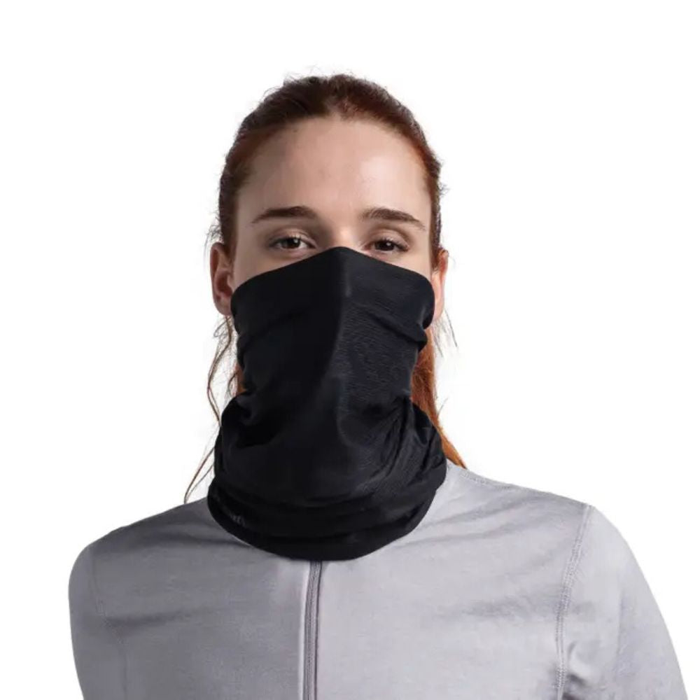 Buff Coolnet UV+ Solid Black SS24, Neckwear, - Outdoor Kuwait