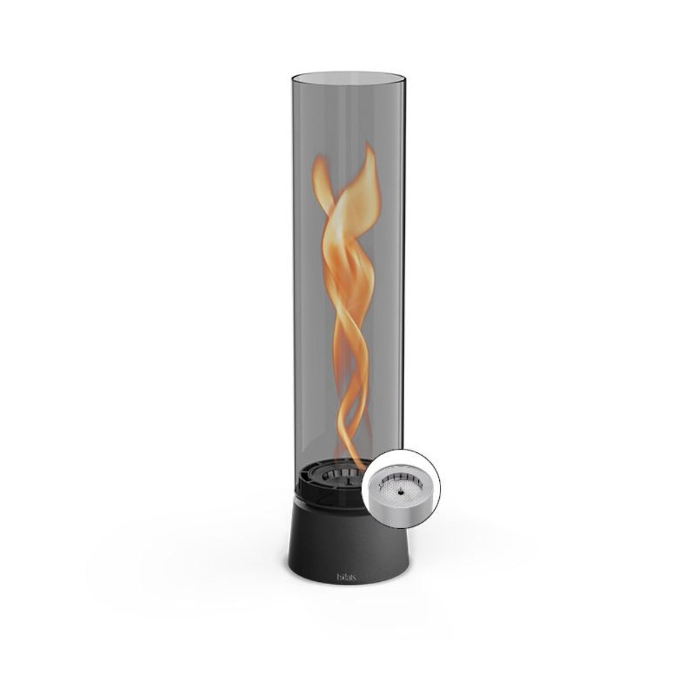 Hofats Spin Air 1200 Tabletop Fireplace, Fireplace, Black - Outdoor Kuwait