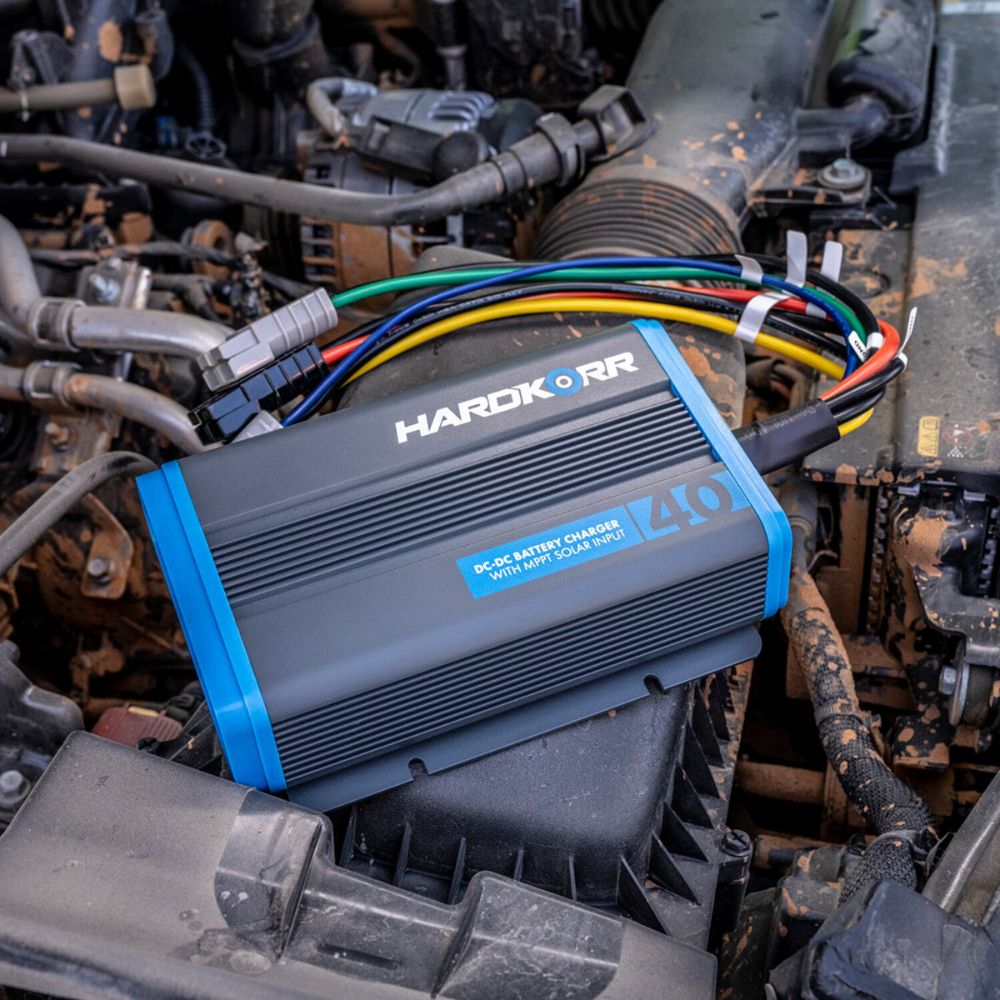 Hardkorr 40A DC-DC Charger Waterproof/Under Bonnet, Batteries,    - Outdoor Kuwait