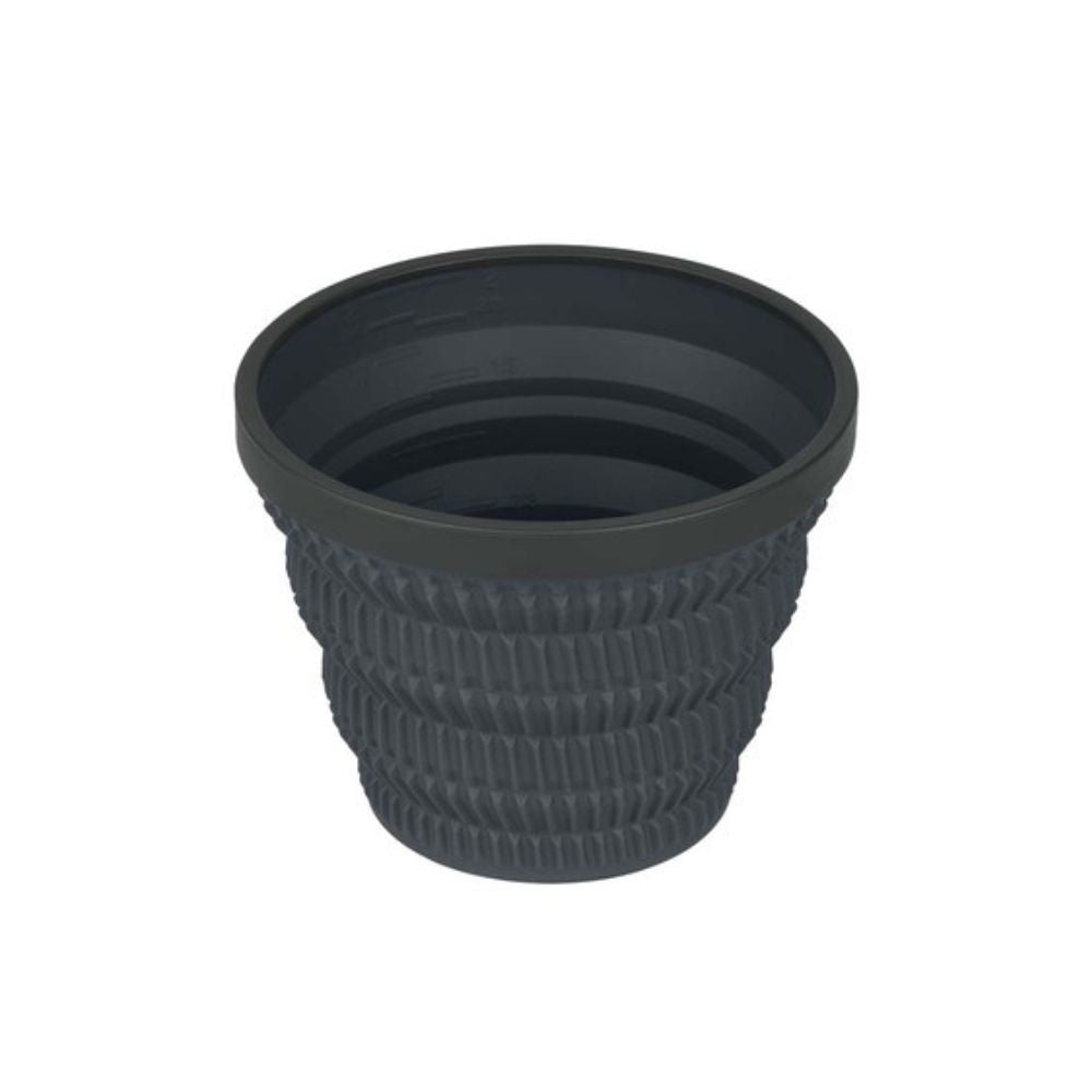 SEA TO SUMMIT COOL GRIP X-MUG COLLAPSIBLE CUP - SEA FOAM, Mugs, Charcoal   - Outdoor Kuwait