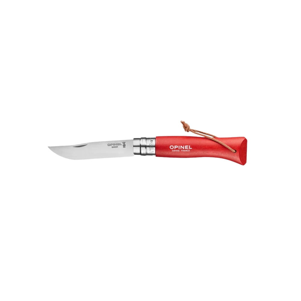 Opinel Trad. Colorama N08 Bushwhacker, Knives, Red - Outdoor Kuwait
