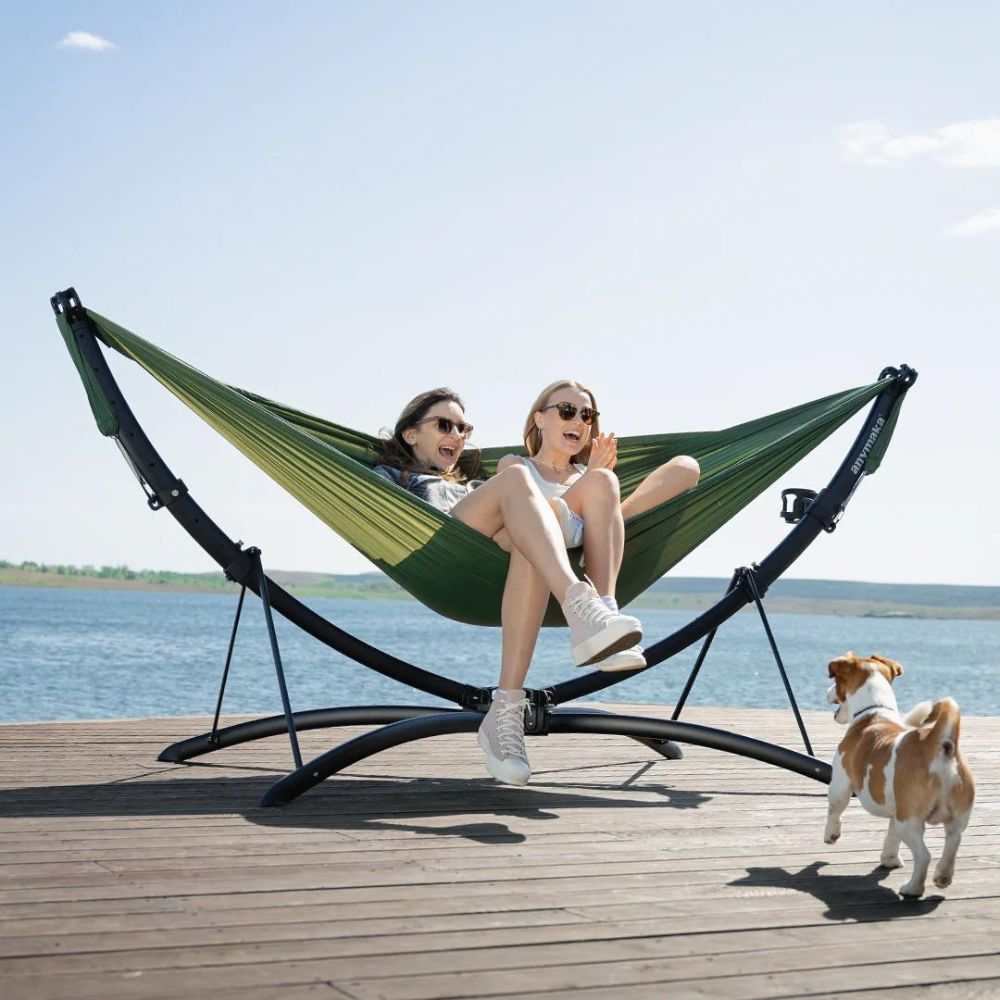 Anymaka Ultralight Double Hammock - Sunset Yellow, Hammock, - Outdoor Kuwait