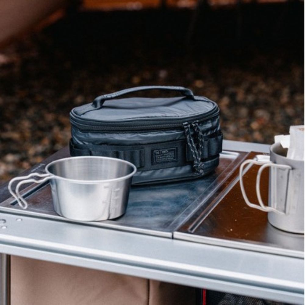 The Earth MIPAN REGEN RIPSTOP Sierra Cup Case - Black, Pouch, - Outdoor Kuwait