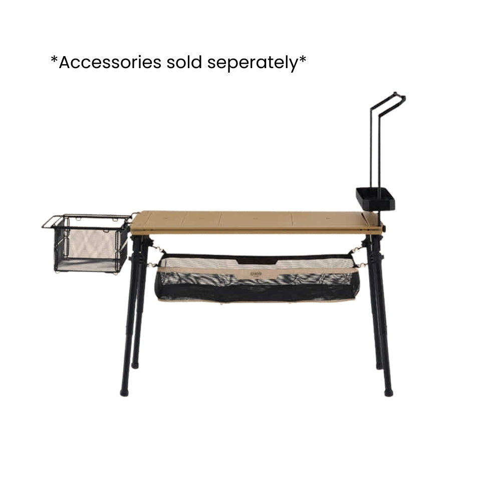 Cargo Container Comfort IGT 3 Unit Table - Black, Camp Furniture, - Outdoor Kuwait