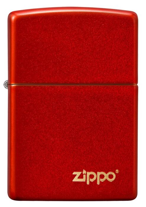 49475ZL 49475 Classic Metallic Red Zippo Logo, Lighters & Matches,    - Outdoor Kuwait
