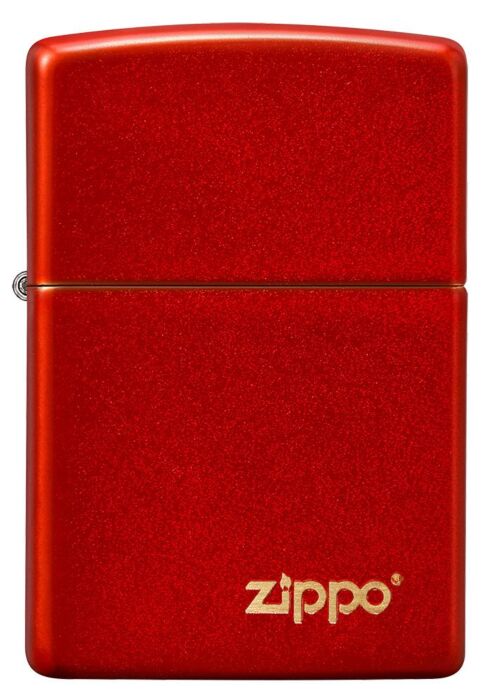 49475ZL 49475 Classic Metallic Red Zippo Logo, Lighter, - Outdoor Kuwait