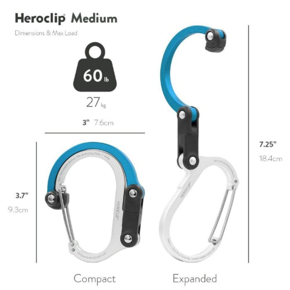 Heroclip® Medium, Carabiners,    - Outdoor Kuwait