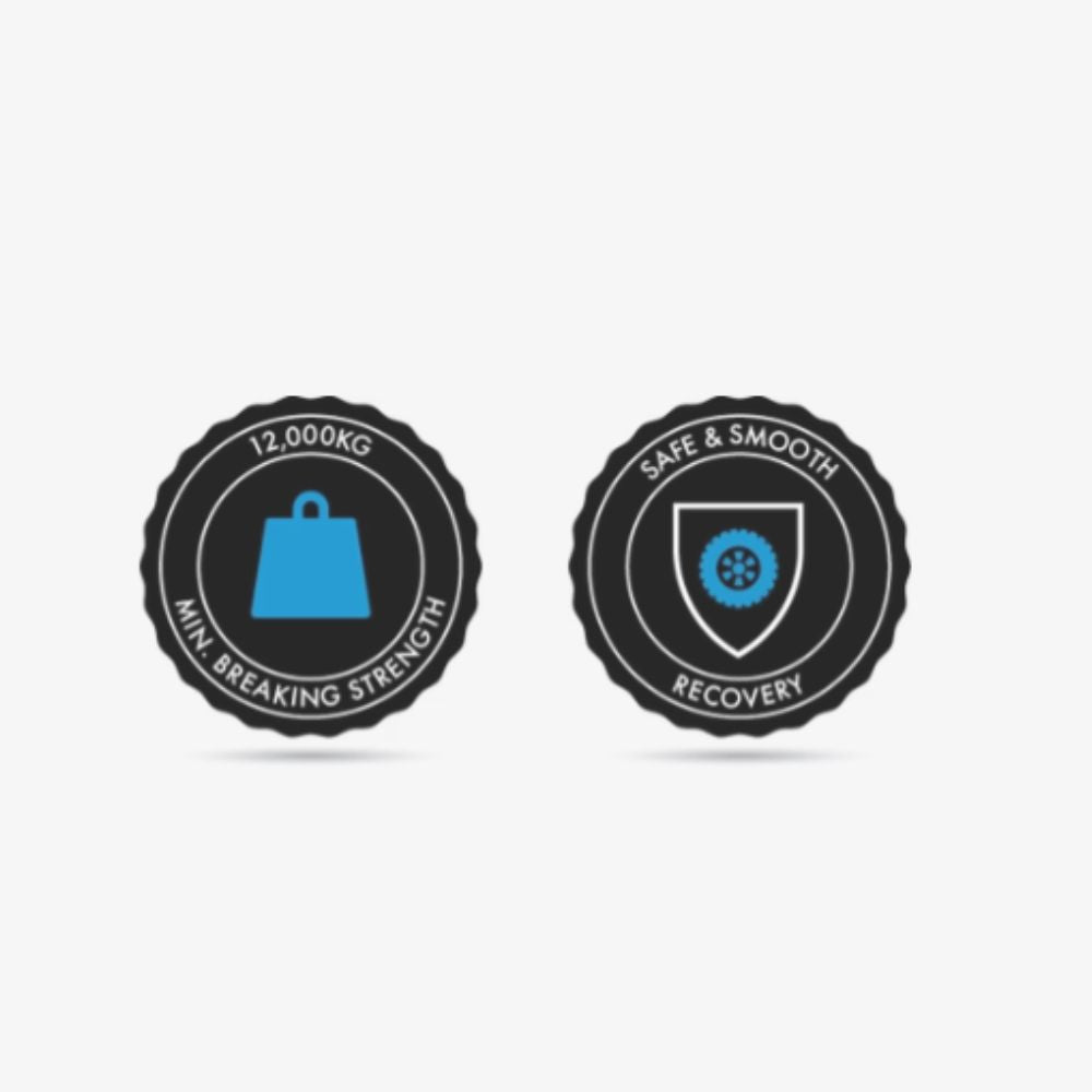 Hardkorr 10M Kinetic Recovery Rope, Recovery Ropes, - Outdoor Kuwait