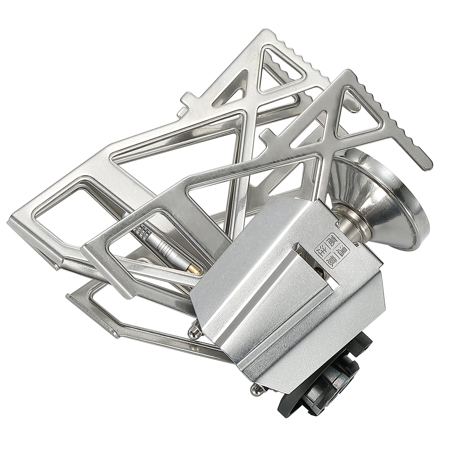 Campingmoon XD-3-NE Butane Camping Stove Stainless Steel Silver, , - Outdoor Kuwait