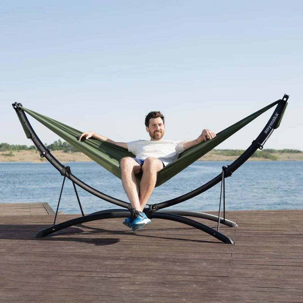Anymaka Hammock Set - Sunset Yellow, Hammock, - Outdoor Kuwait