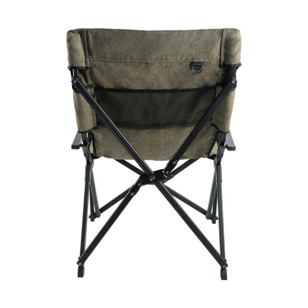Campingmoon Foldable Canvas Camping Low Style Chair - Khaki, Camp Furniture,    - Outdoor Kuwait