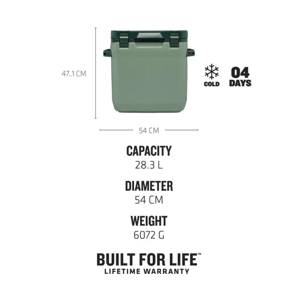 STANLEY ADVENTURE COLD FOR DAYS OUTDOOR COOLER | 28.3L, Coolers,    - Outdoor Kuwait