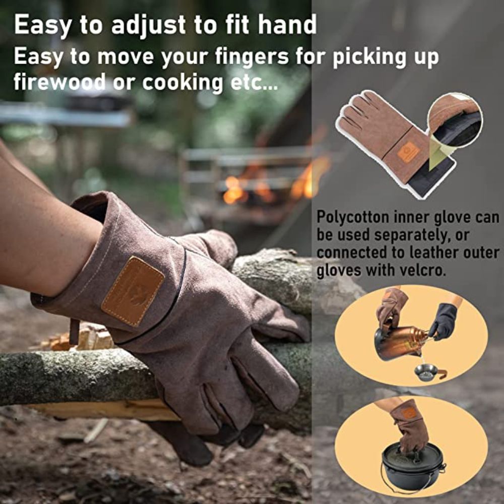 Campingmoon Heat - Resist Gloves, Camping Accessories,    - Outdoor Kuwait