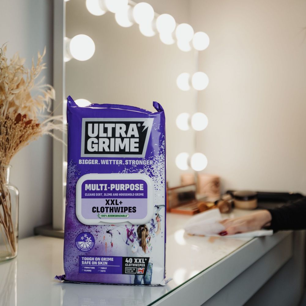 UltraGrime Life Multi-Purpose Pomelo Clothwipes, Multi-Purpose Wipes, - Outdoor Kuwait