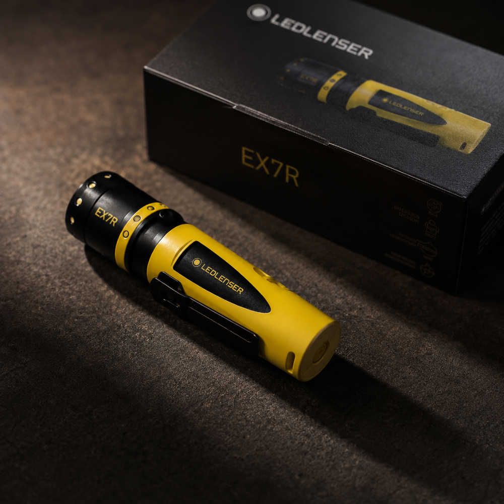 Ledlenser EX7R Flashlight Gift Box, Flashlights, - Outdoor Kuwait
