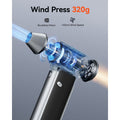 Wolfbox Compressed Air Duster - Super Power Electric Air Duster Removable Battery, Tools, - Outdoor Kuwait