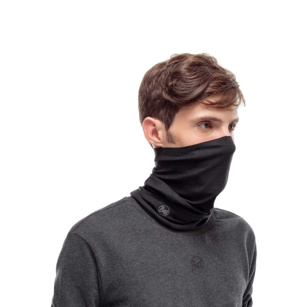 Buff Filter Tube Adult Solid Black XS/S SS22, Neckwear, - Outdoor Kuwait