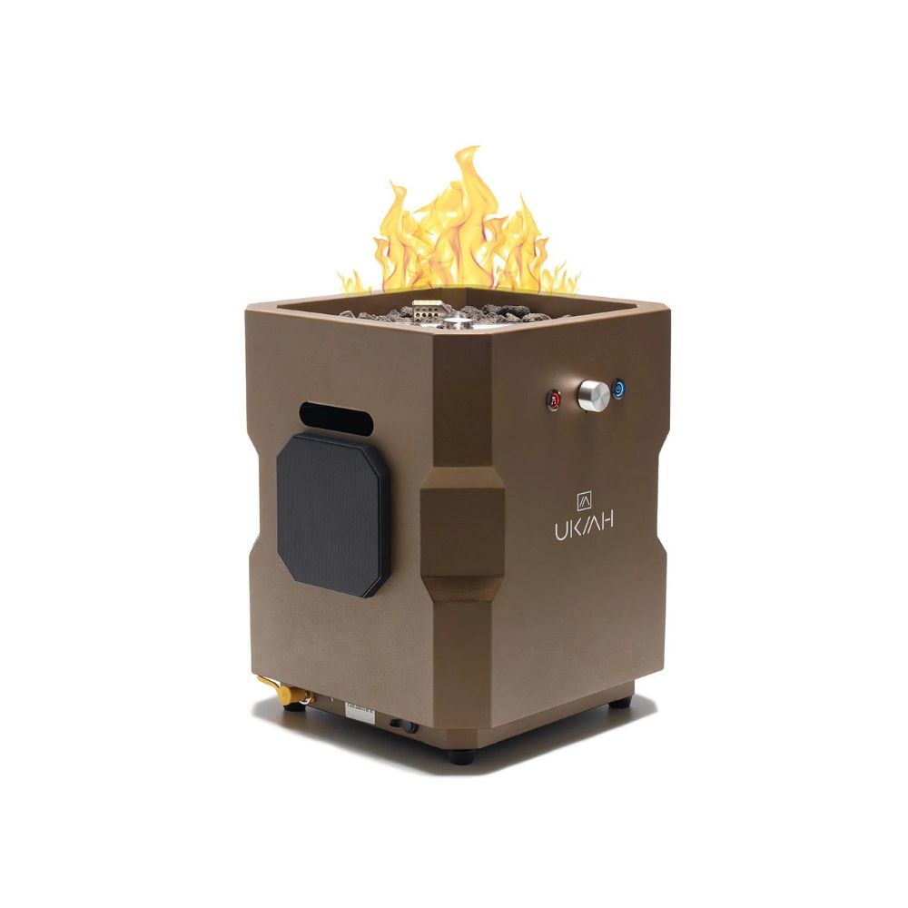 Ukiah Tailgater II Aged Bronze, Firepit, - Outdoor Kuwait
