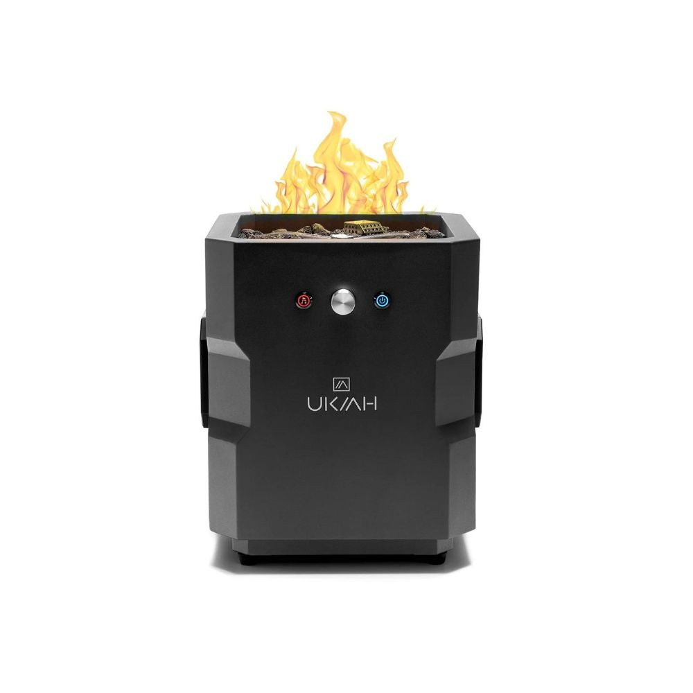 Ukiah Tailgater II Jet Black, Firepit, - Outdoor Kuwait