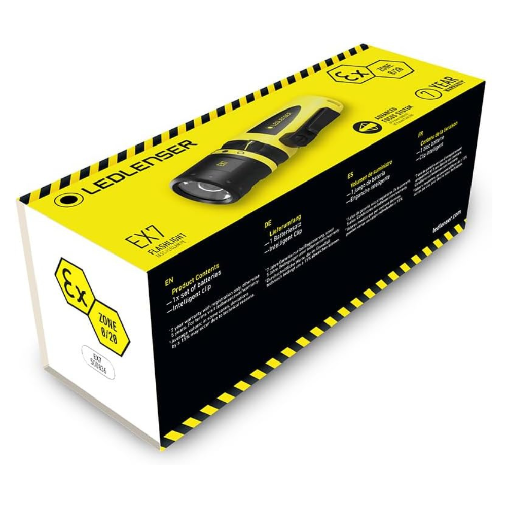 Ledlenser EX7 Yellow Box, Flashlights, - Outdoor Kuwait