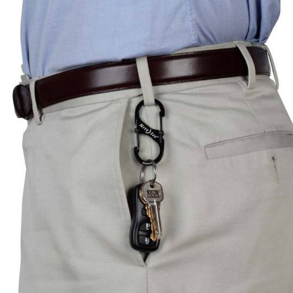 NITE IZE S-BINER® 360 SLIDELOCK® DUAL CARABINER - Size 3, Carabiners,    - Outdoor Kuwait