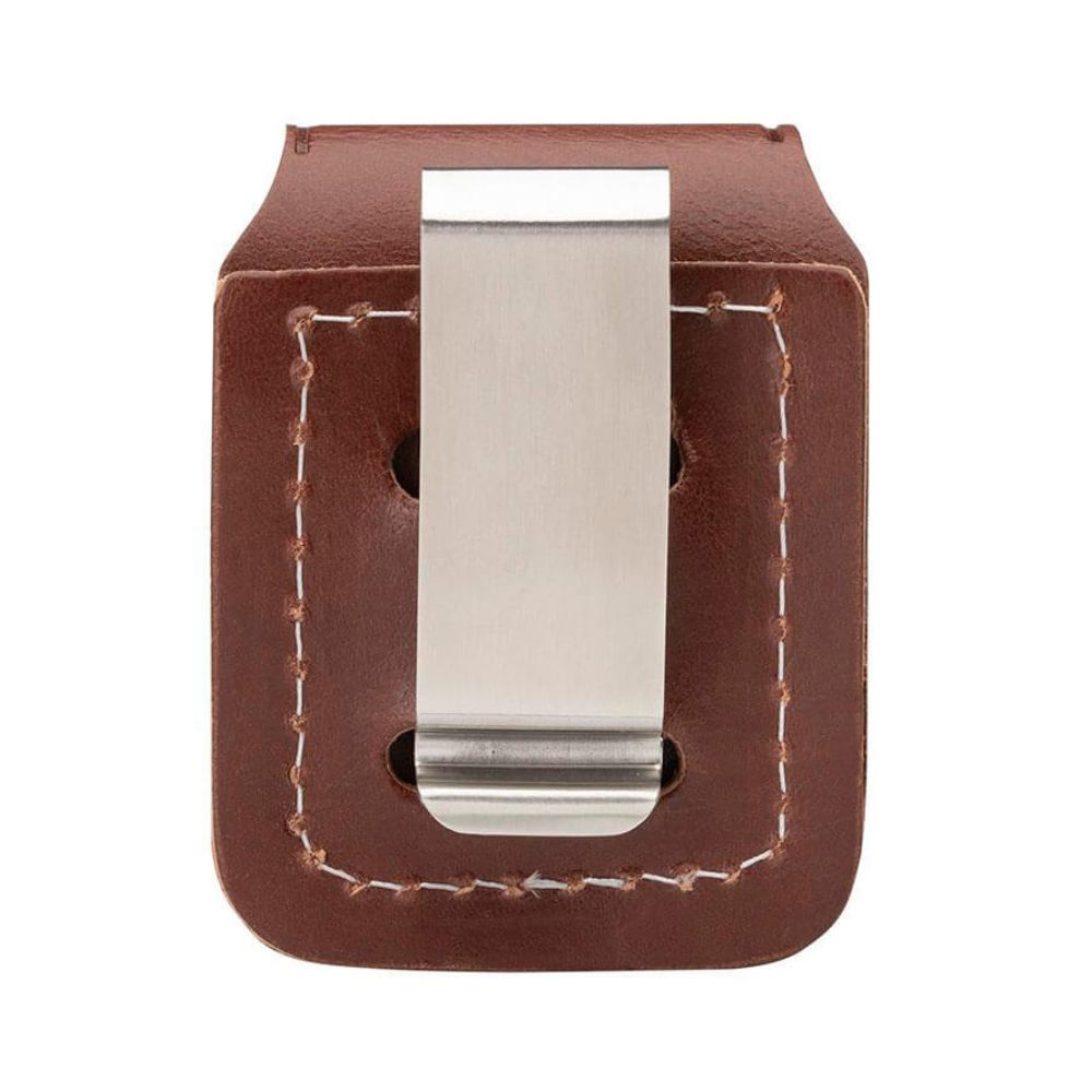 Zippo 17020 Lighter Pouch Brown Leather, Lighter, - Outdoor Kuwait