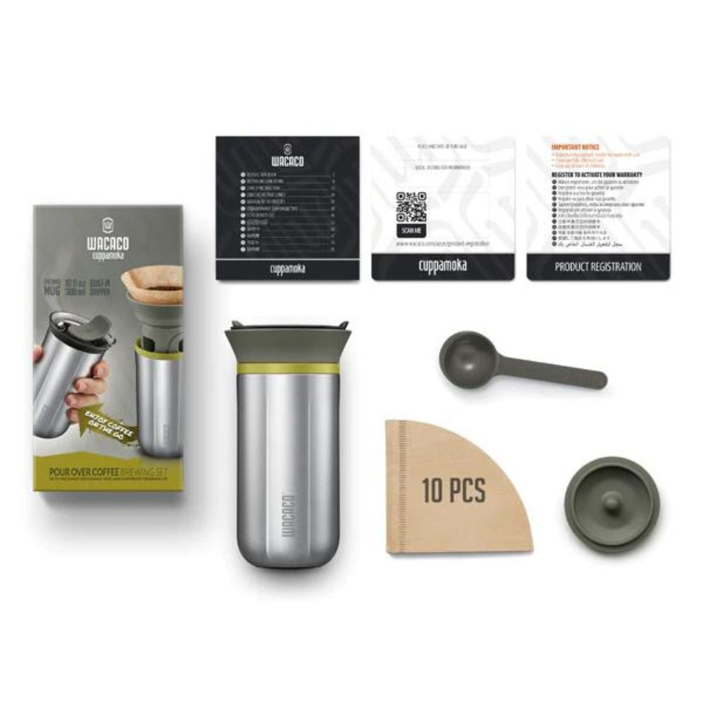 Wacaco Cuppamoka - Portable Pour Over Coffee Maker, Coffee Dripper, - Outdoor Kuwait