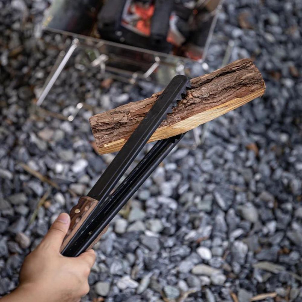 Campingmoon Premium Charcoal BBQ Grill Tong Alligator Clip, Cookware Accessories,    - Outdoor Kuwait