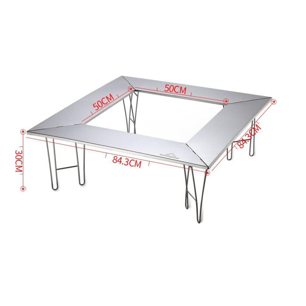 Campingmoon Multipurpose Stove / Fire-pit Table, Camp Furniture,    - Outdoor Kuwait
