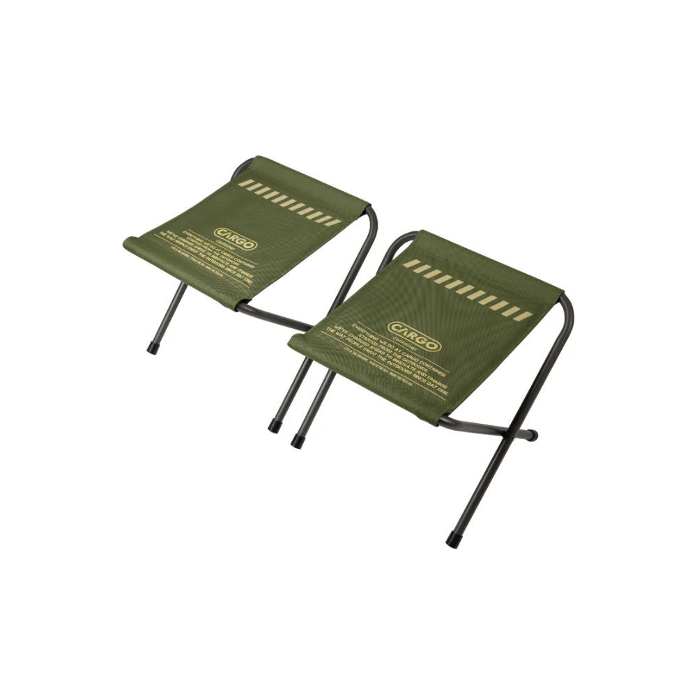Cargo Container Wide BBQ Chair - 2, Camp Furniture, Khaki - Outdoor Kuwait