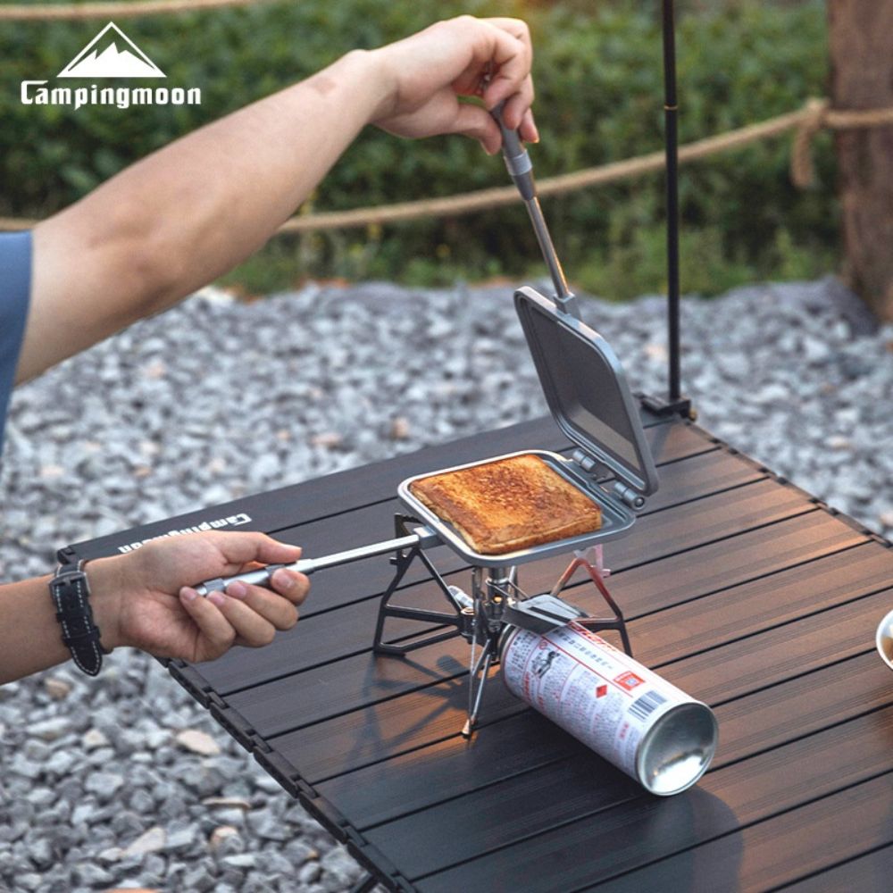 Campingmoon Sandwich Clip Multi-Purpose Pan, Cookware,    - Outdoor Kuwait