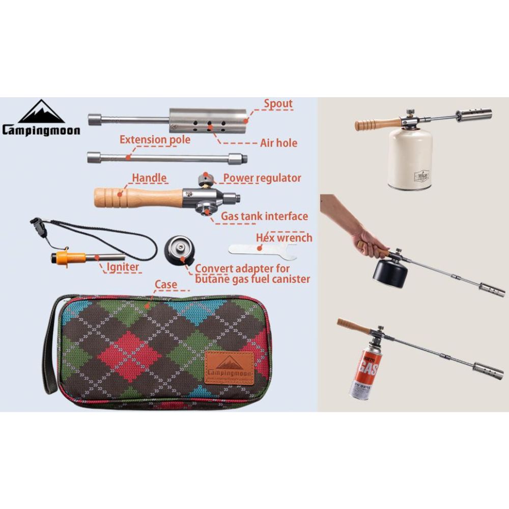 Campingmoon Stove Gas Torch, Stove Accessories,    - Outdoor Kuwait