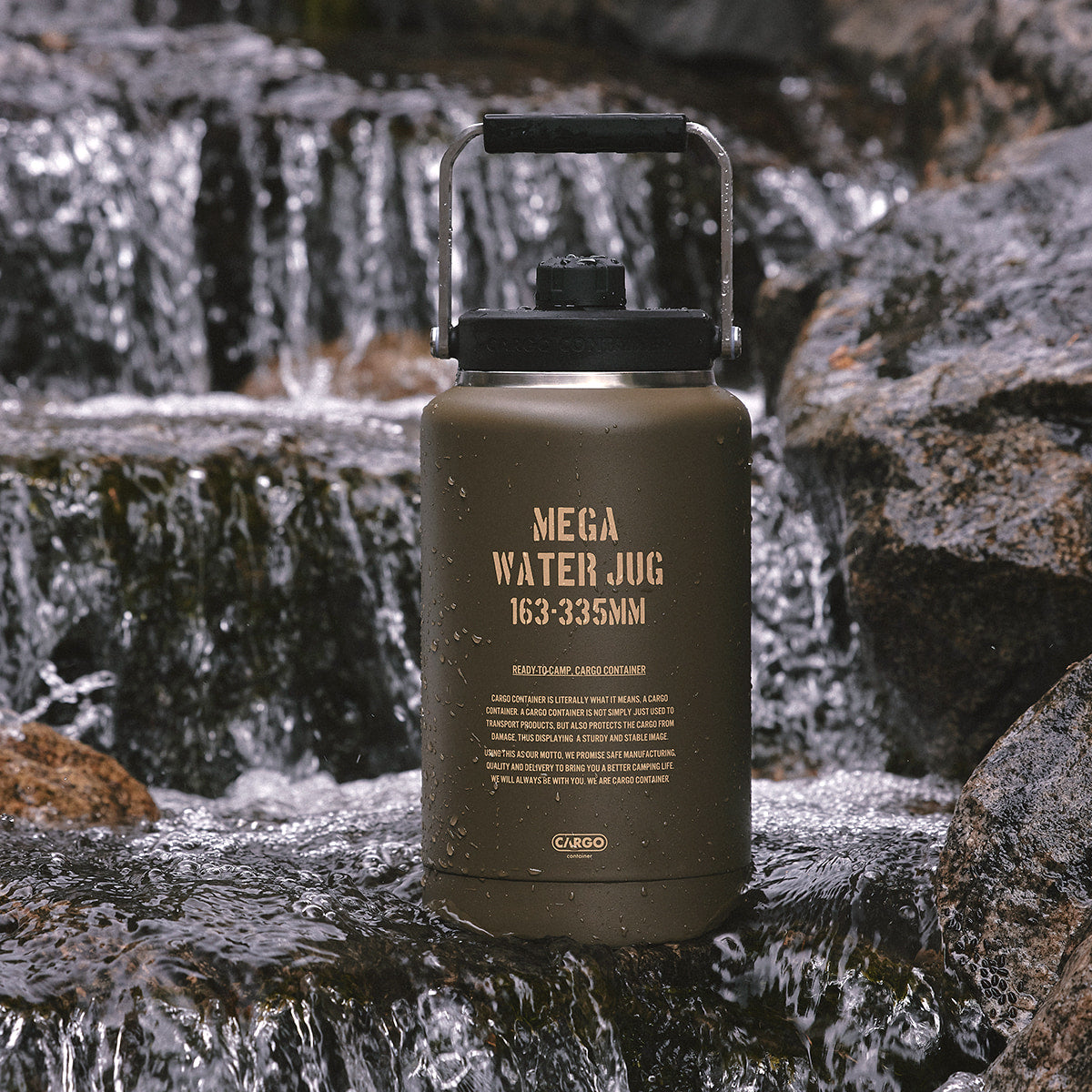Cargo Container Mega Water Jug 3.8L, Water Bottles, - Outdoor Kuwait