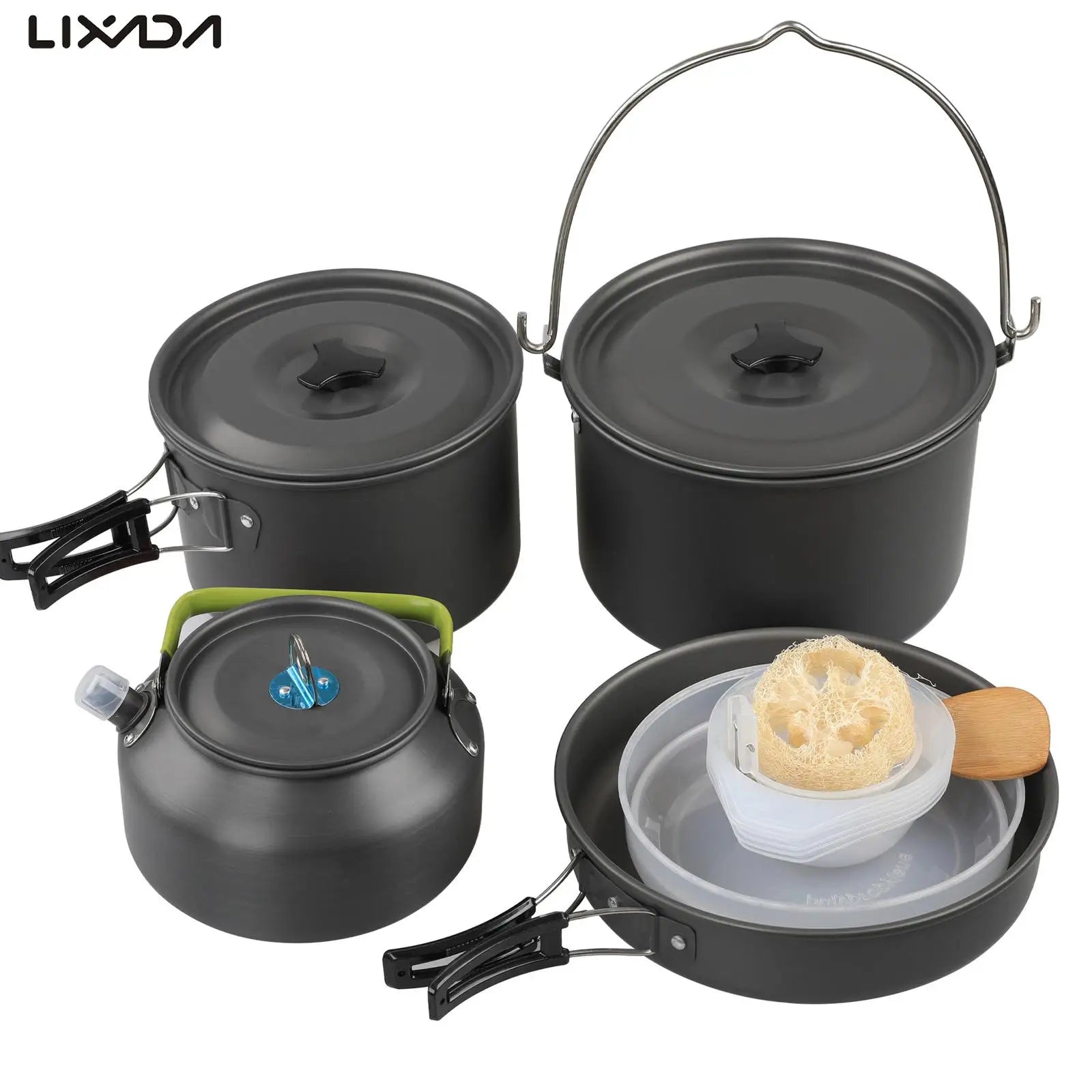 Outdoor Cookware Set 5-6 people, Cookware,    - Outdoor Kuwait