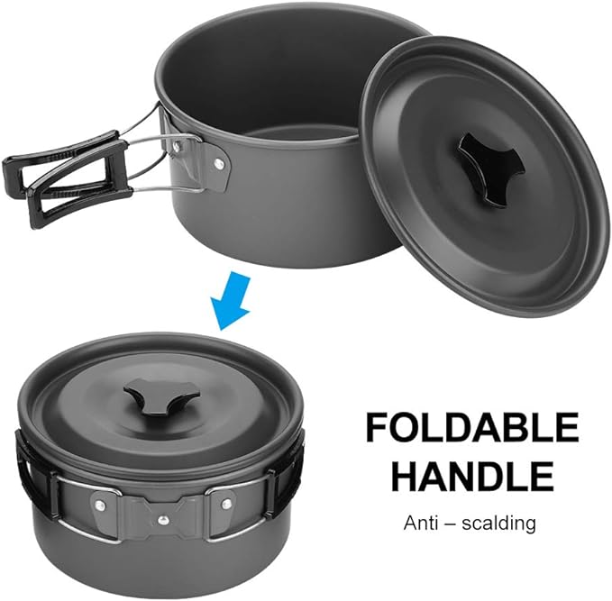 Outdoor Cookware Set 2-3 people, Cookware,    - Outdoor Kuwait