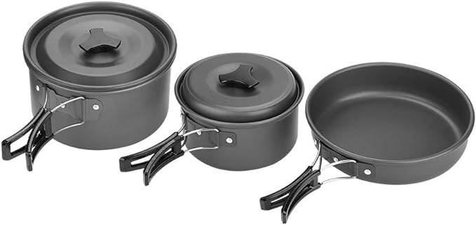 Outdoor Cookware Set 2-3 people, Cookware,    - Outdoor Kuwait