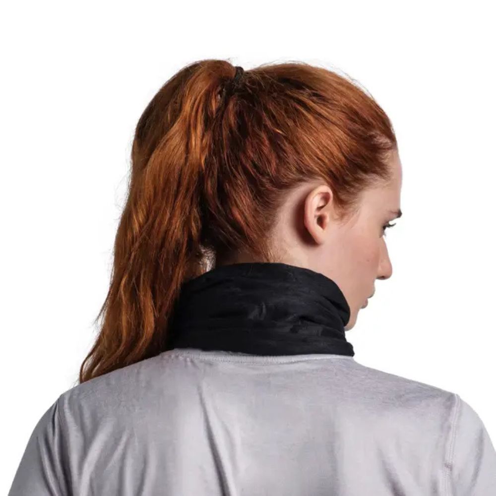 Buff Coolnet UV+ Solid Black SS24, Neckwear, - Outdoor Kuwait