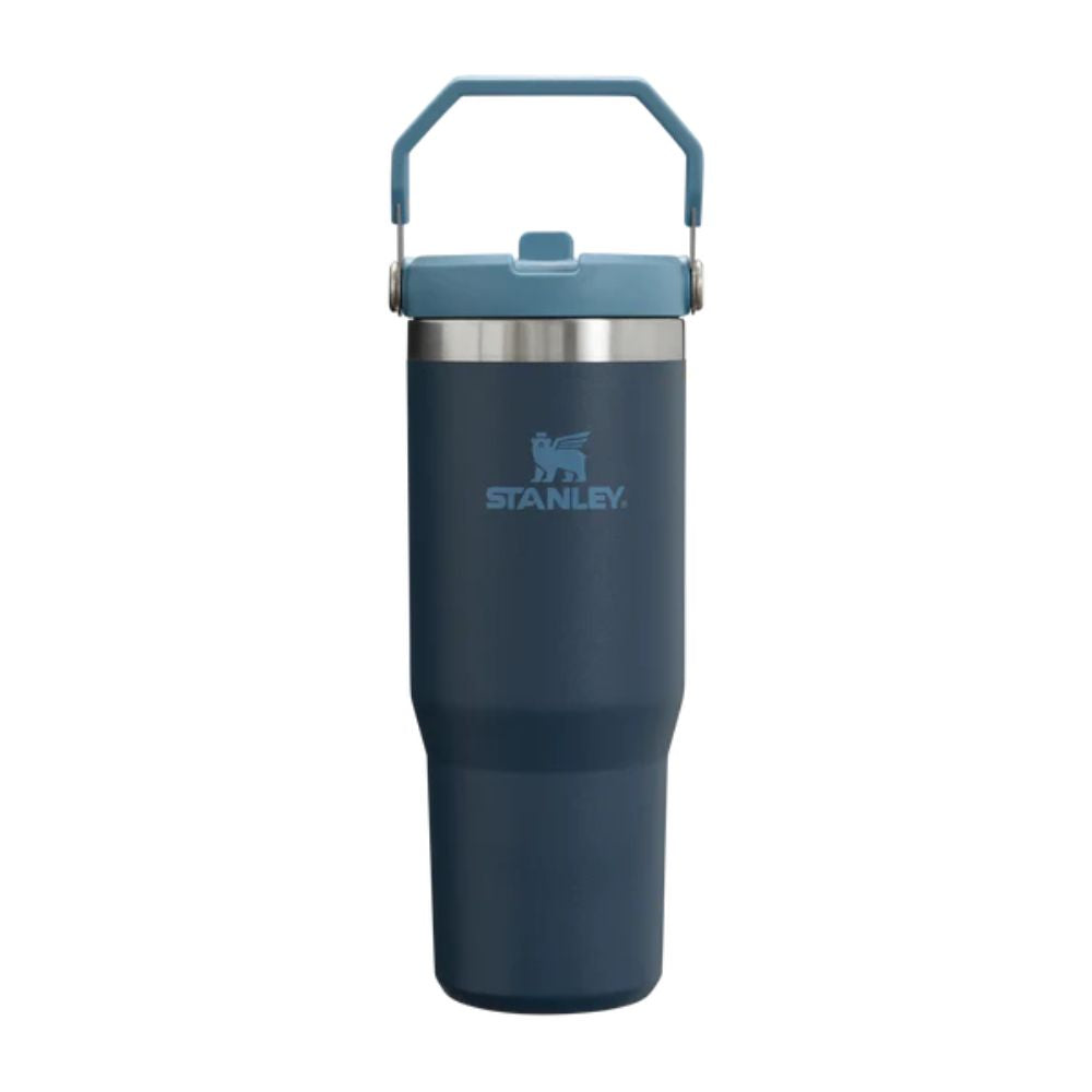 STANLEY CLASSIC ICEFLOW FLIP STRAW TUMBLER, Water Bottles, 30oz Navy - Outdoor Kuwait
