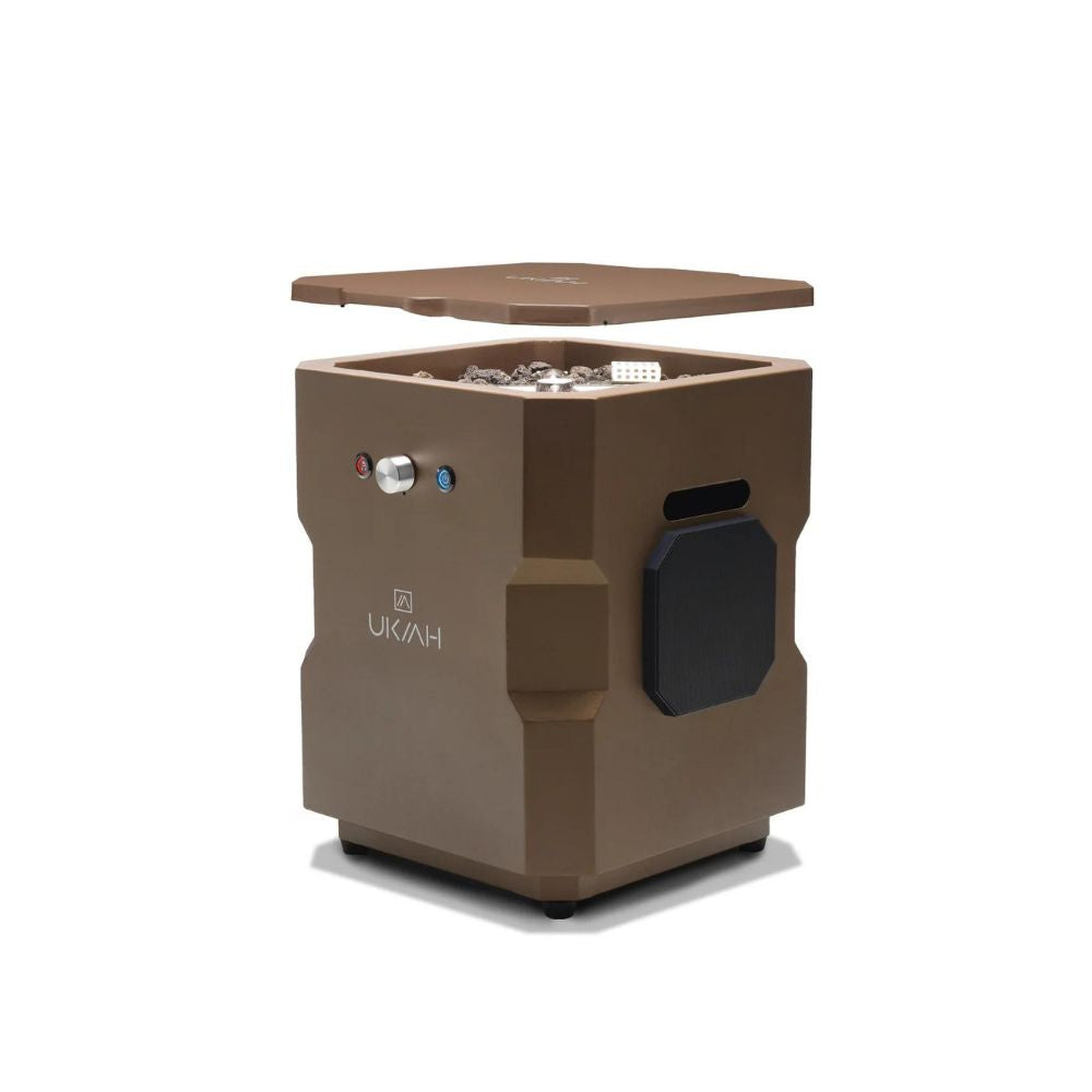 Ukiah Tailgater II Aged Bronze, Firepit, - Outdoor Kuwait
