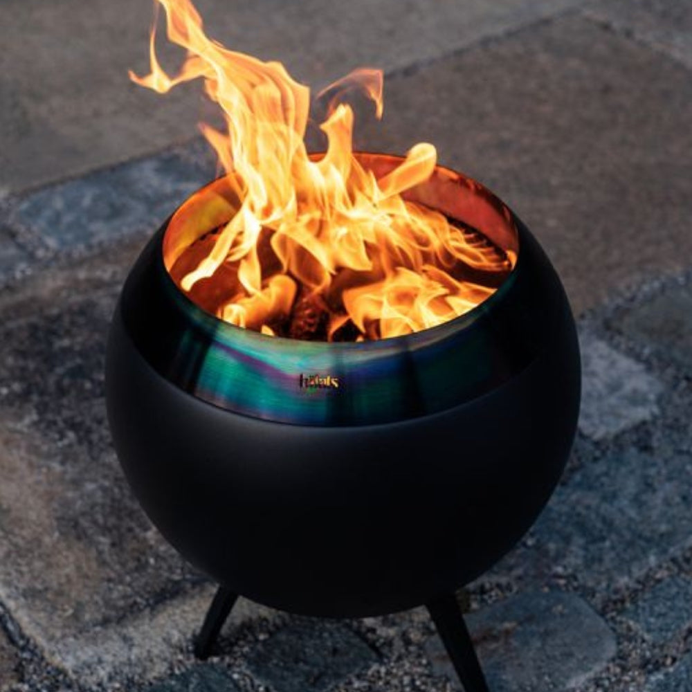 Hofats Moon 45 Fire Basket - Low Stand, Firepit, - Outdoor Kuwait