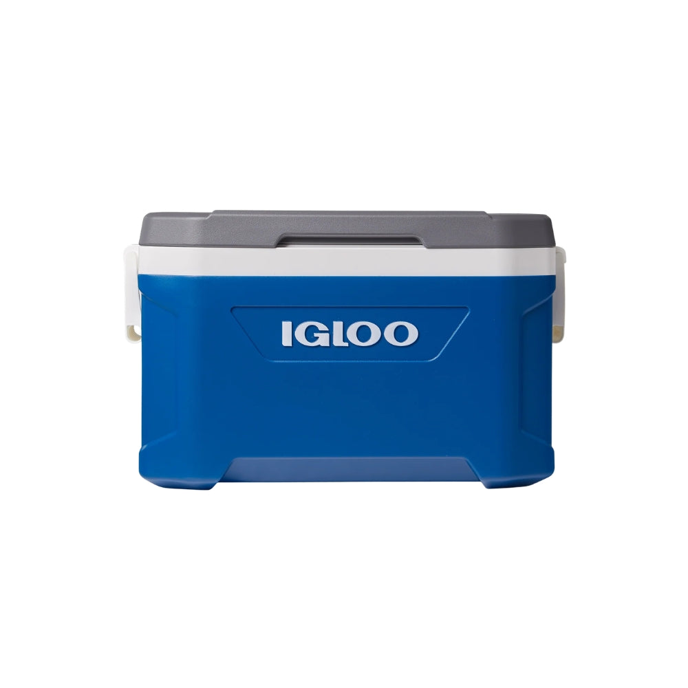 Igloo Latitude Cooler - 49L | 52Qt, Coolers, Blue - Outdoor Kuwait