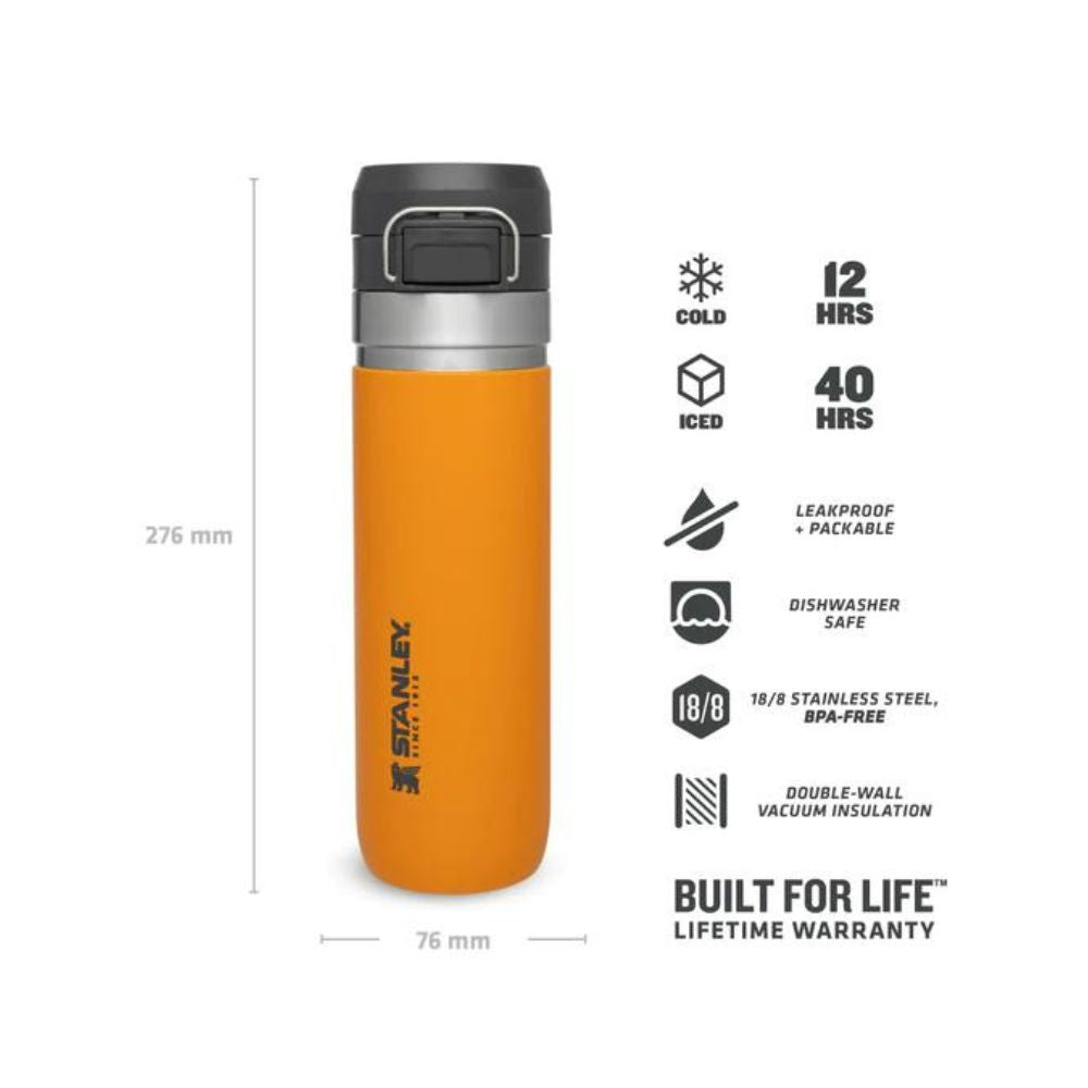 STANLEY GO QUICK FLIP WATER BOTTLE | 0.70L, Water Bottles, - Outdoor Kuwait
