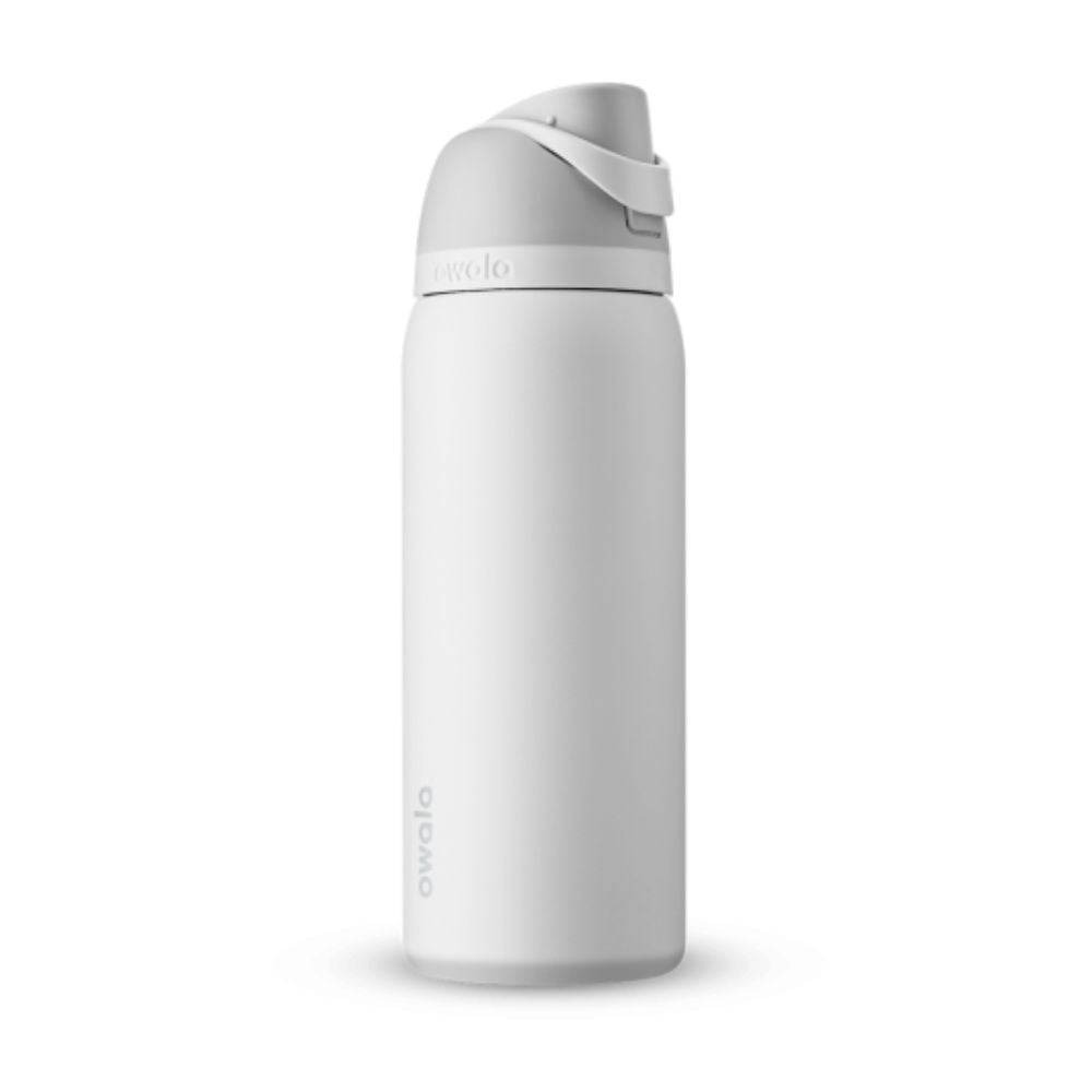 Owala FreeSip Insulated Stainless Steel Water Bottle 24 oz, Water Bottles, White   - Outdoor Kuwait