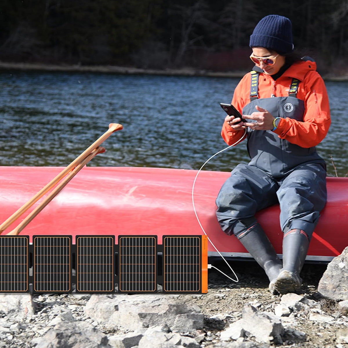 FlexSolar S60 SolarPad 60W Solar Panel Charger