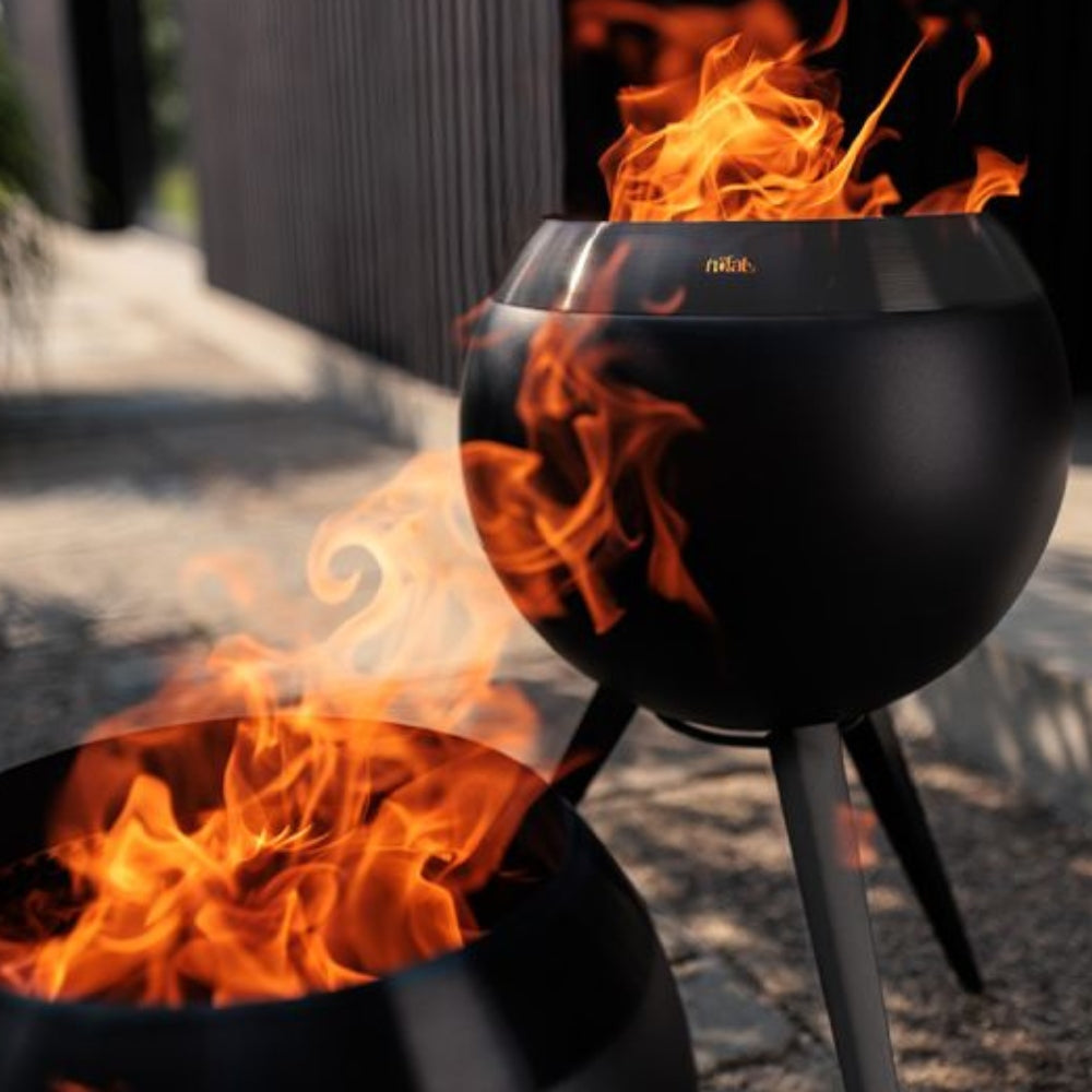 Hofats Moon 45 Fire Basket - High Stand, Firepit, - Outdoor Kuwait